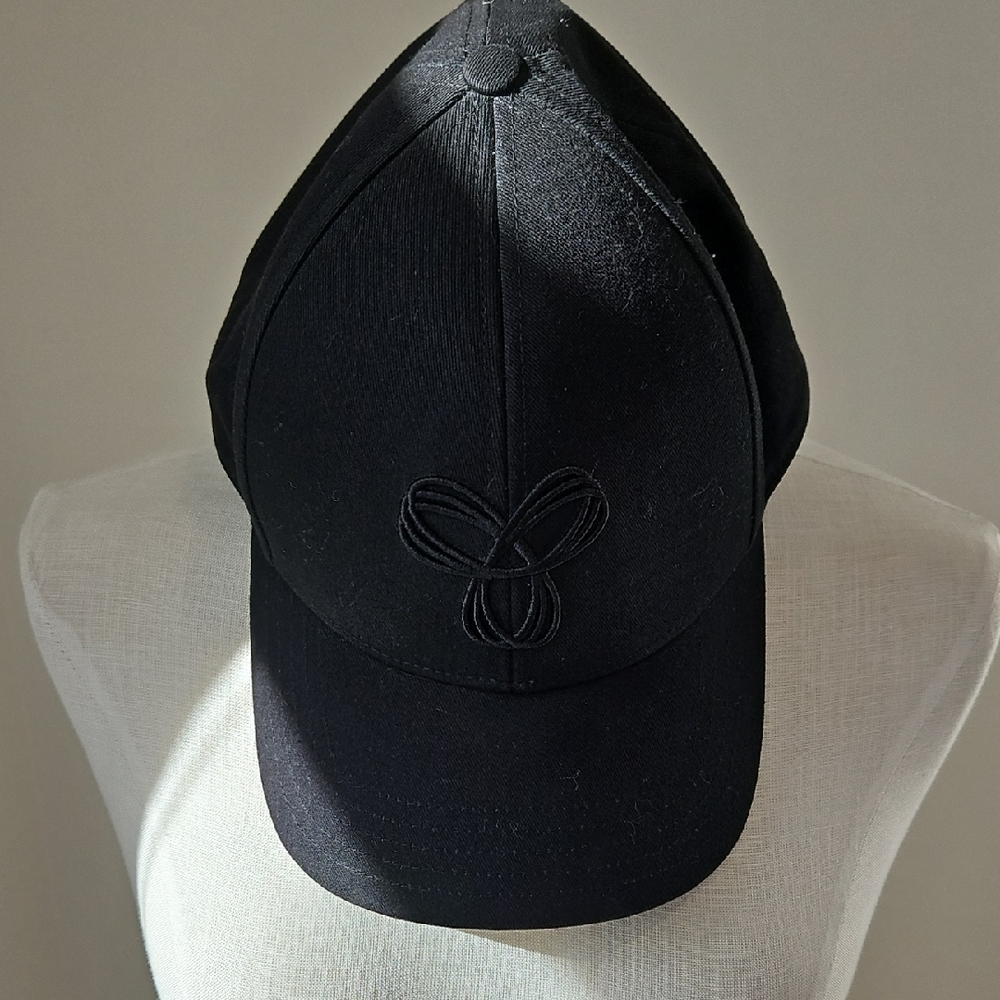 Aritzia Black Embroidered Cap